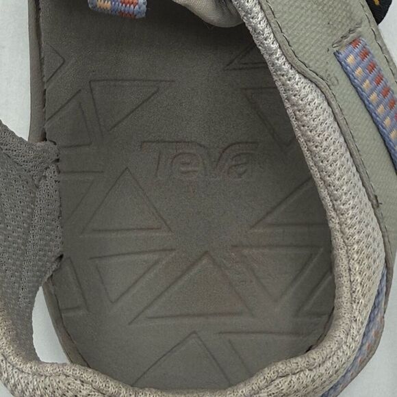 Teva Manatee Purple Khaki Hiking Sandals - Kids US 2 - Picture 9 of 10